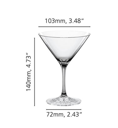 Spiegelau Perfect Serve Crystal Glass Set of 4 – Premium Cocktail Tumblers for White Russian, mocktails & More